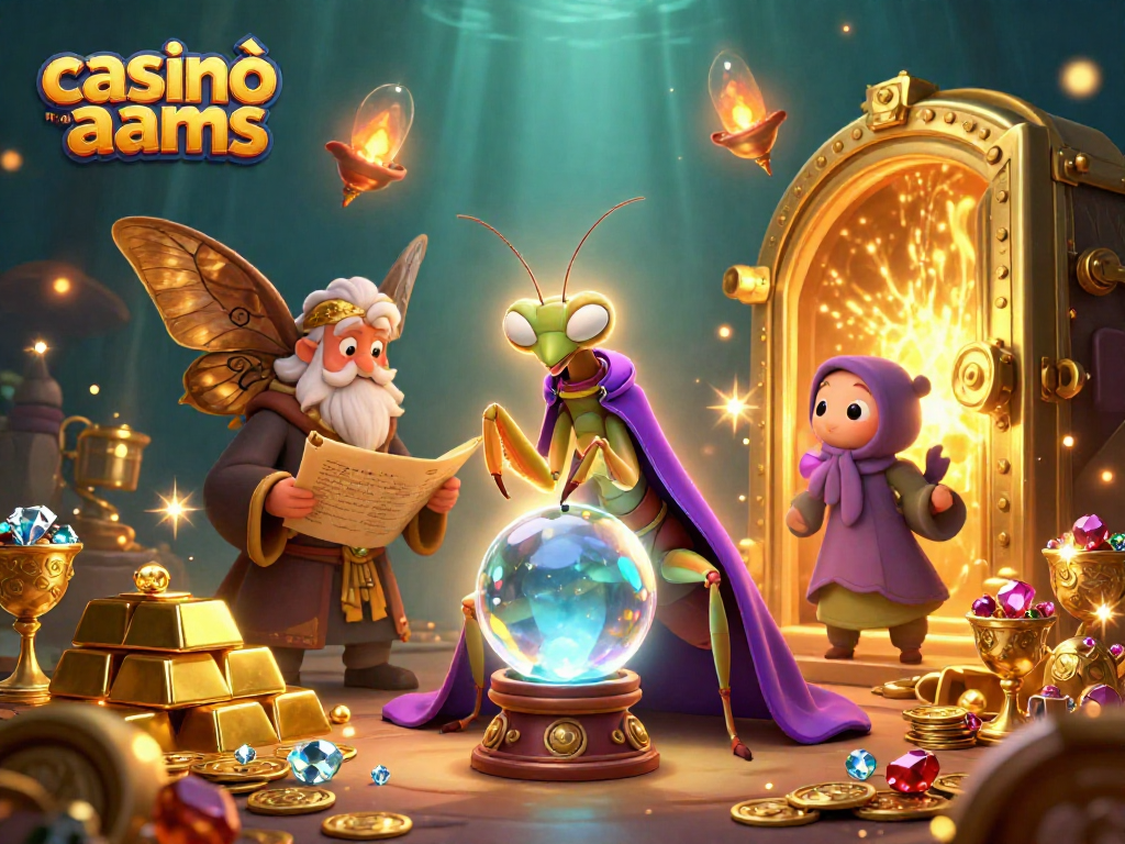 Gioca ai casinò non AAMS con sicurezza: un mantide fortune teller e un bibliotecario alato illuminano il mondo del gioco.